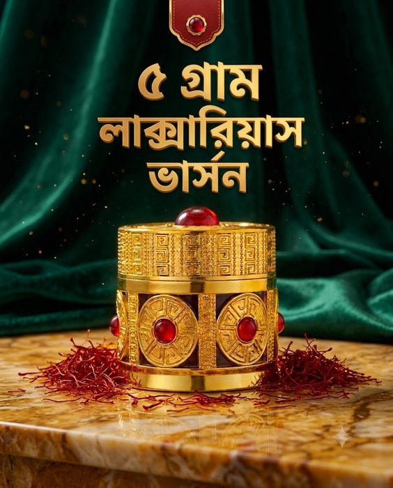 ৫ গ্রাম লাক্সারিয়াস গোল্ডেন জার
